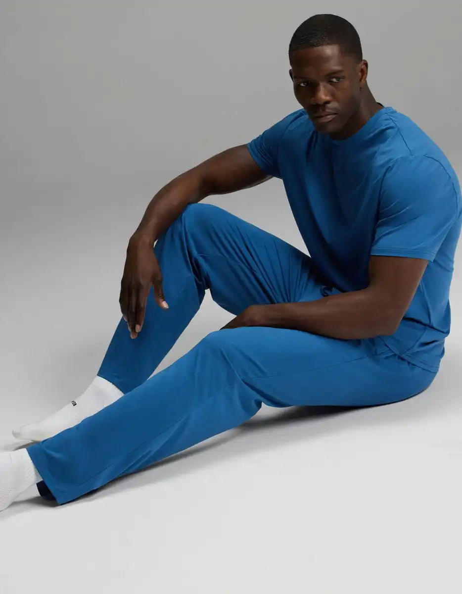 Men's First Layer Pajama Short Sleeve Tee & Pant Set