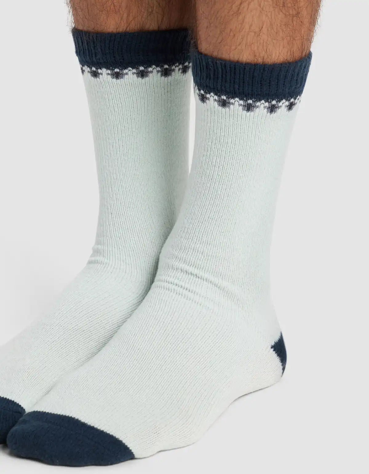 Mistletoe Plush Lounge Calf Sock
