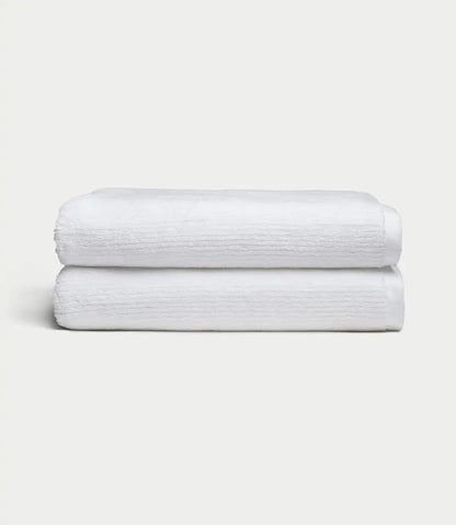 Ribbed Terry Bath Sheets