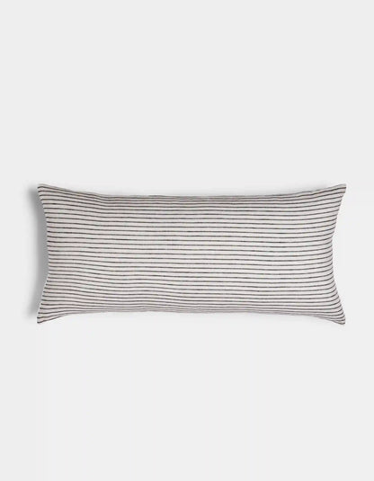 Striped Linen Throw Pillow