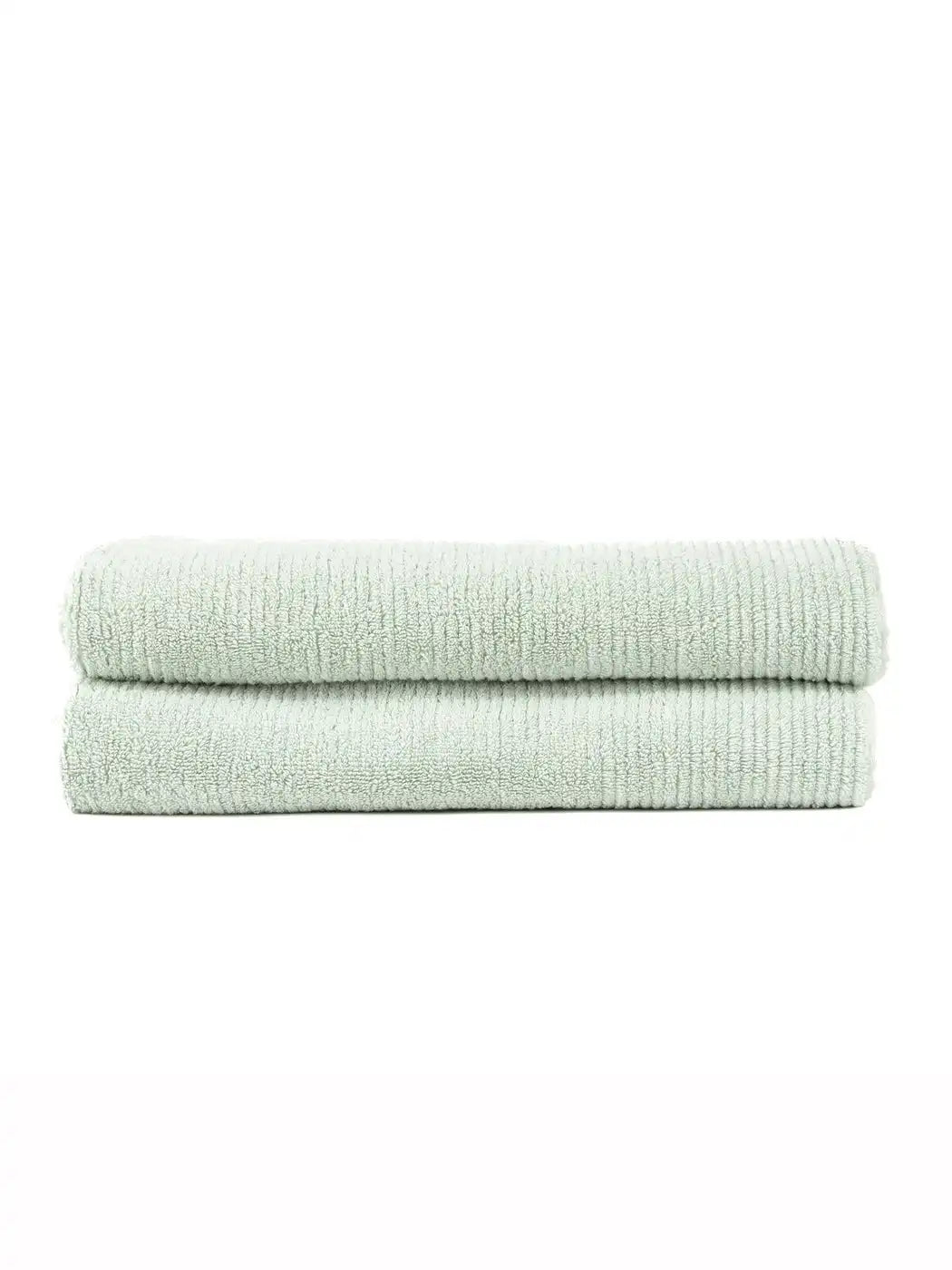 Ribbed Terry Bath Sheets