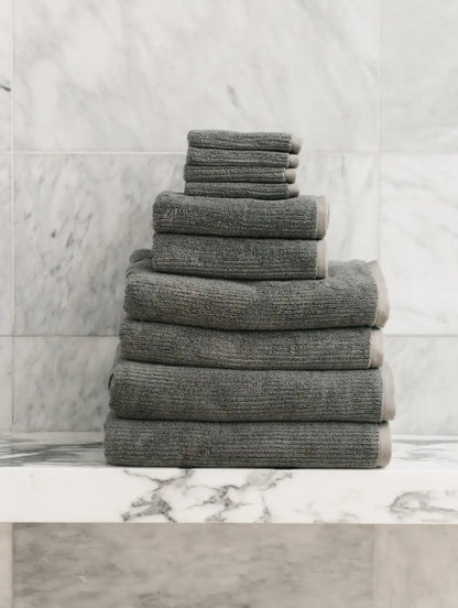 Complete Ribbed Terry Bath Bundle