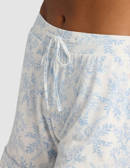Women's Bamboo Stretch-Knit Short Sleeve Pajama Set