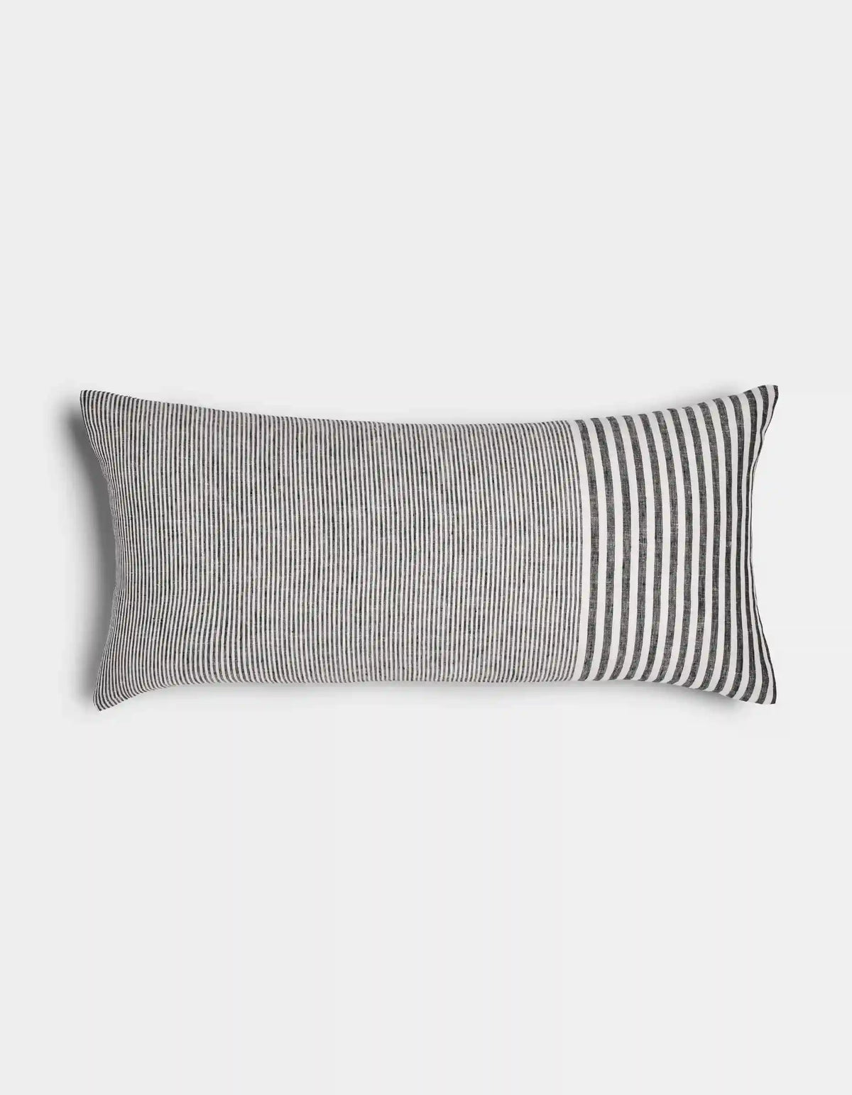 Striped Linen Throw Pillow