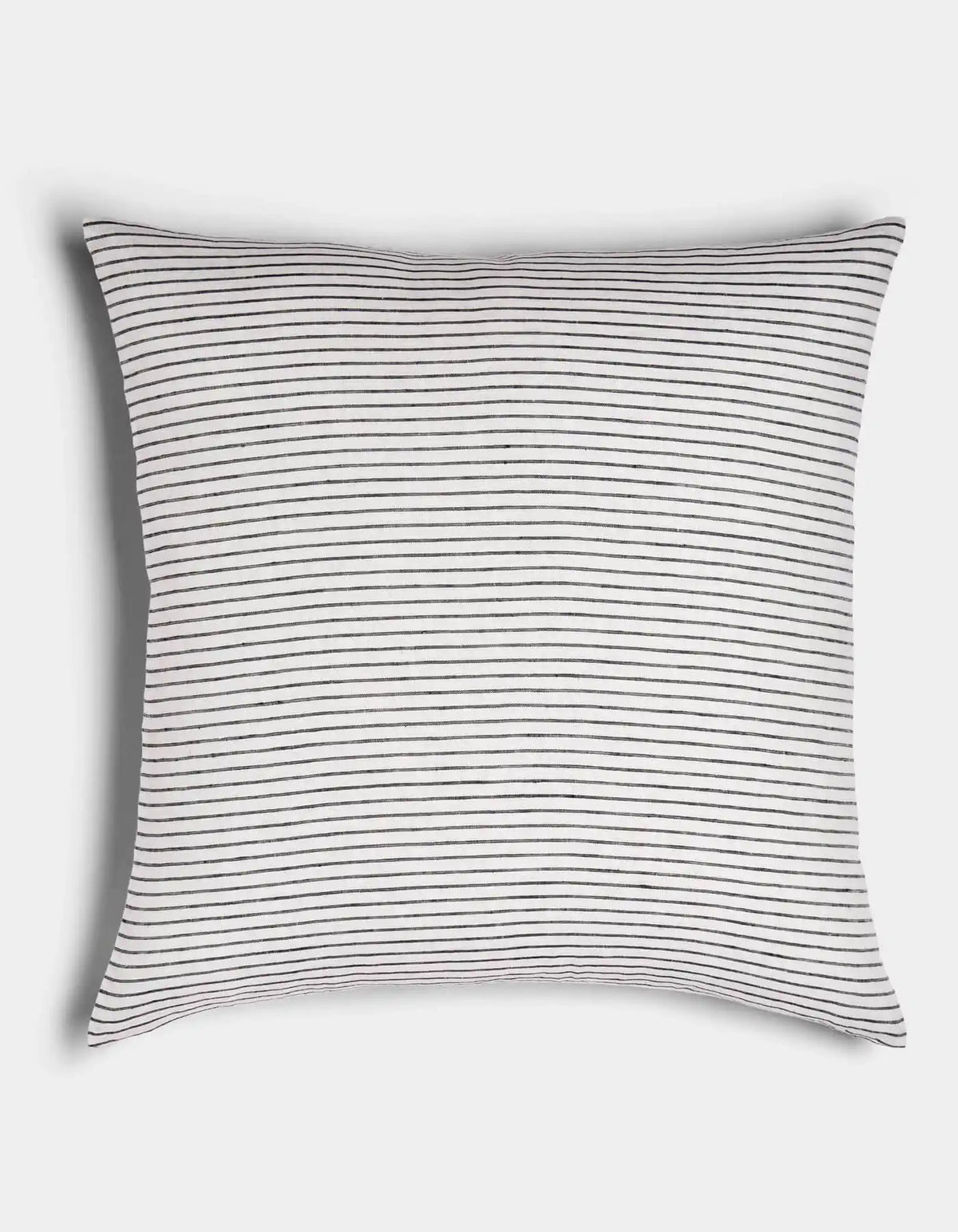 Striped Linen Throw Pillow