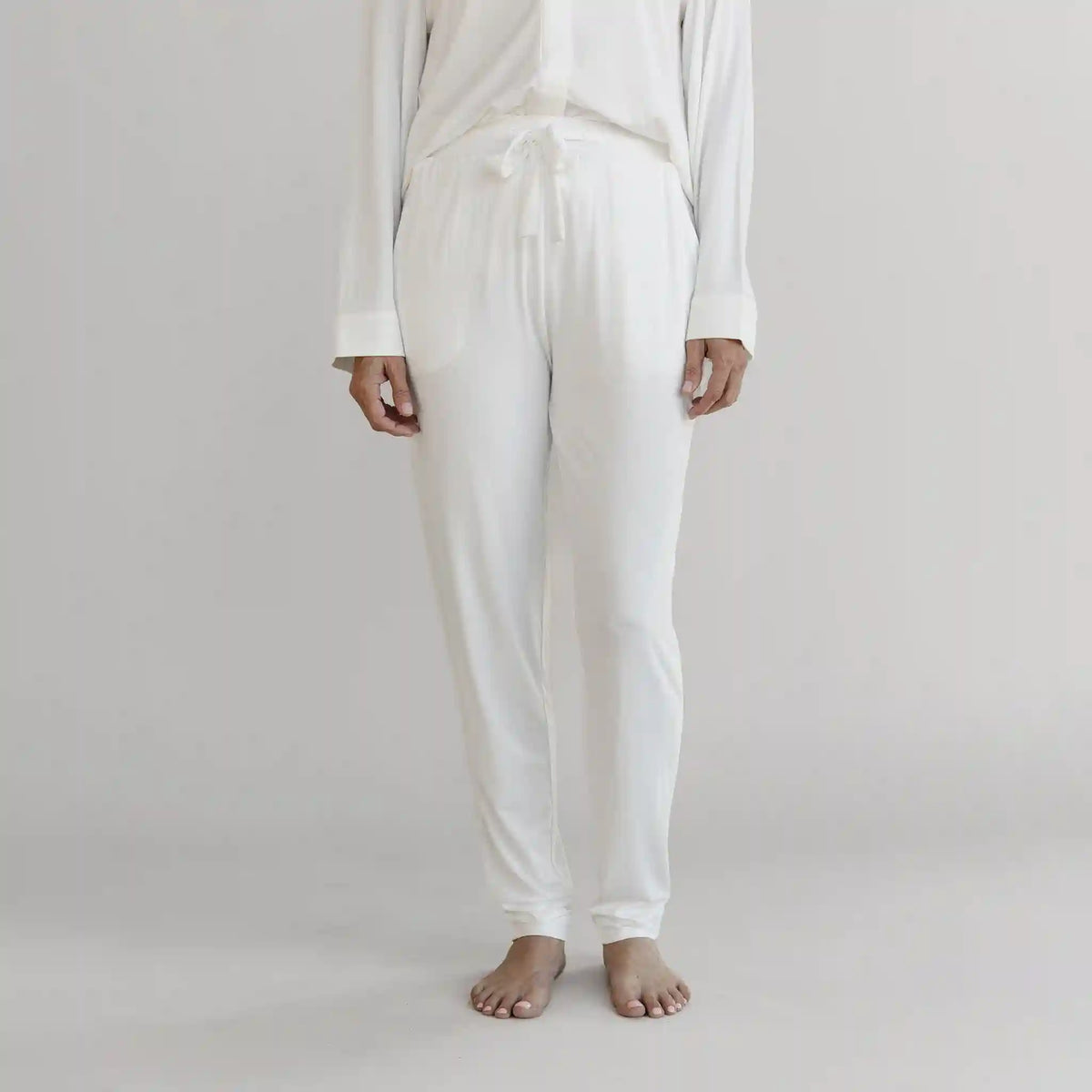 Women's Bamboo Stretch-Knit Tapered Pant