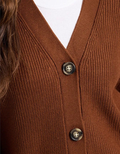 Oversized Classic Cardigan