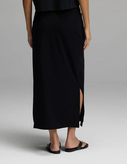 Women's Brushed Bamboo Midi Skirt