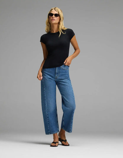 Women's Fine Ribbed Tee