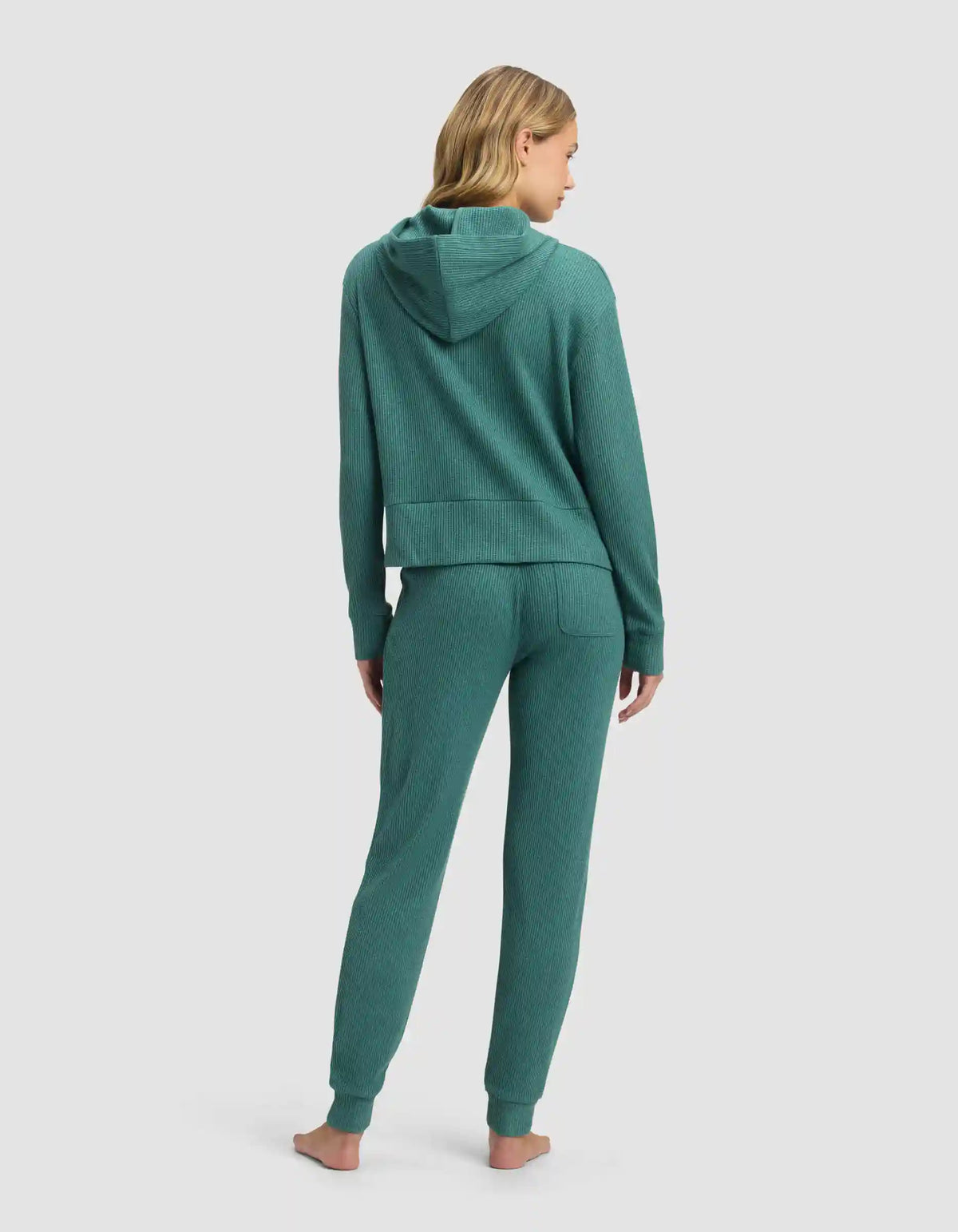 Women's Blake Waffle Hoodie & Jogger Set