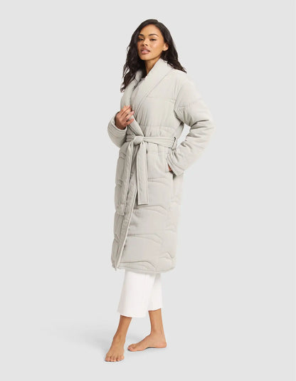 Women's Quilted House Coat