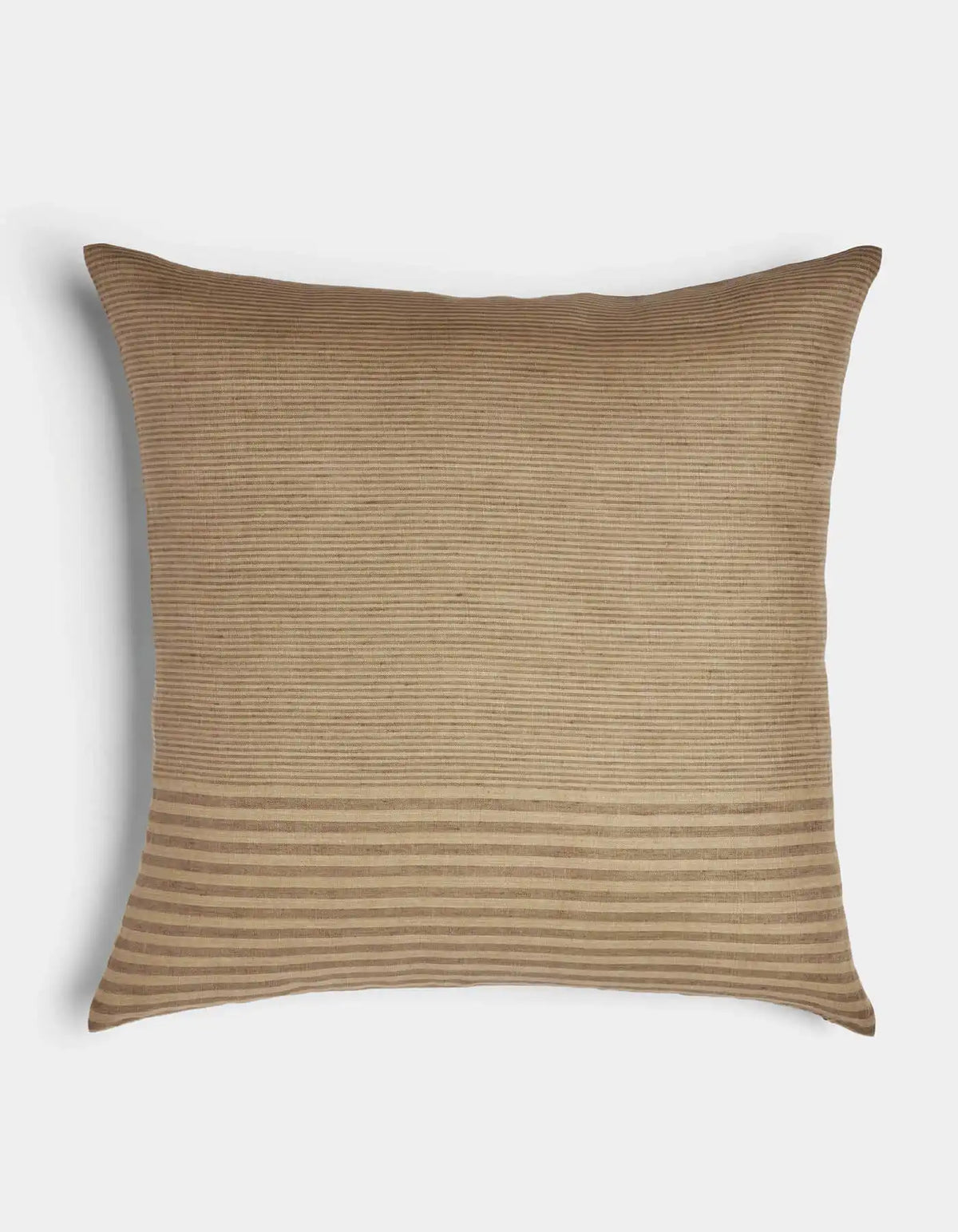 Striped Linen Throw Pillow
