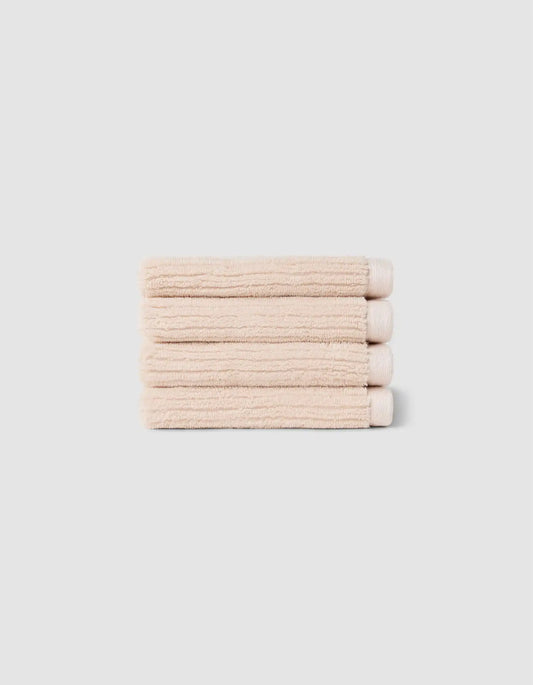 Ribbed Terry Washcloths - Last Chance
