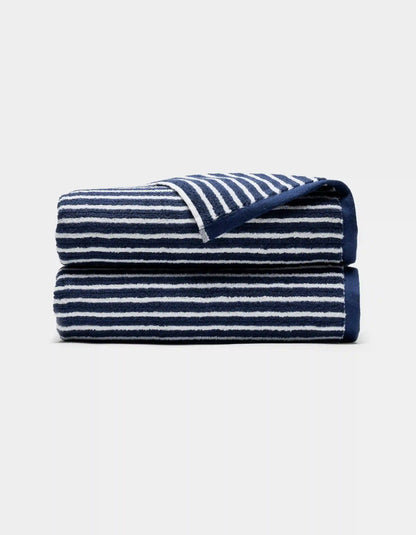 Ribbed Terry Bath Towels