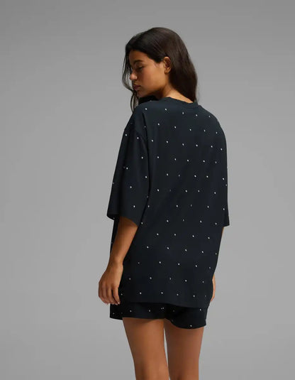 Women's First Layer Boyfriend Sleep Tee & Boxer Short Set
