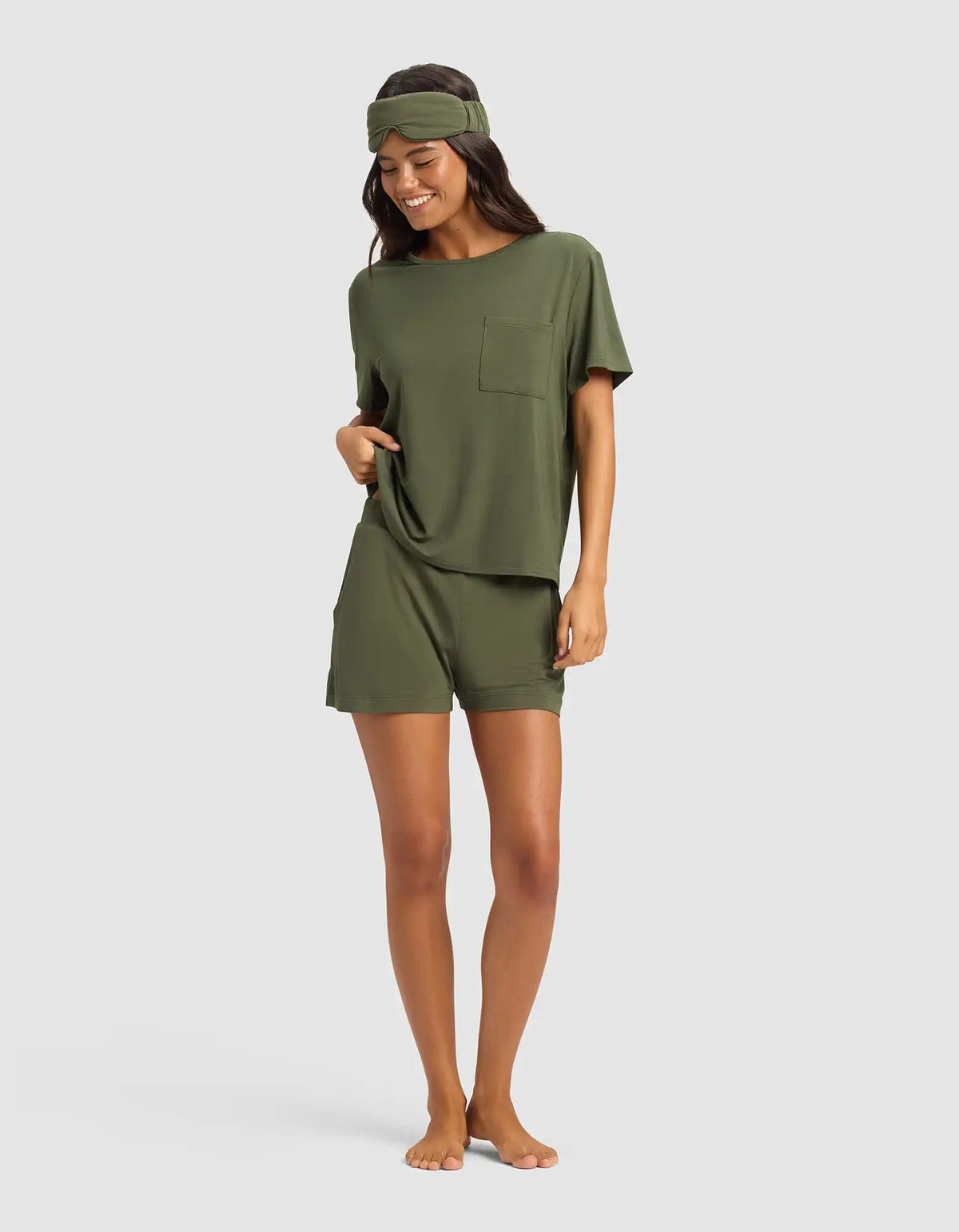 Women's Bamboo Stretch-Knit Lounge Tee