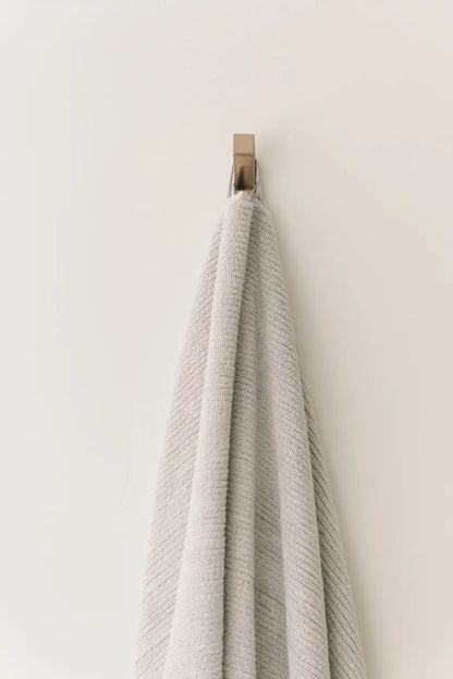 Ribbed Terry Bath Towels