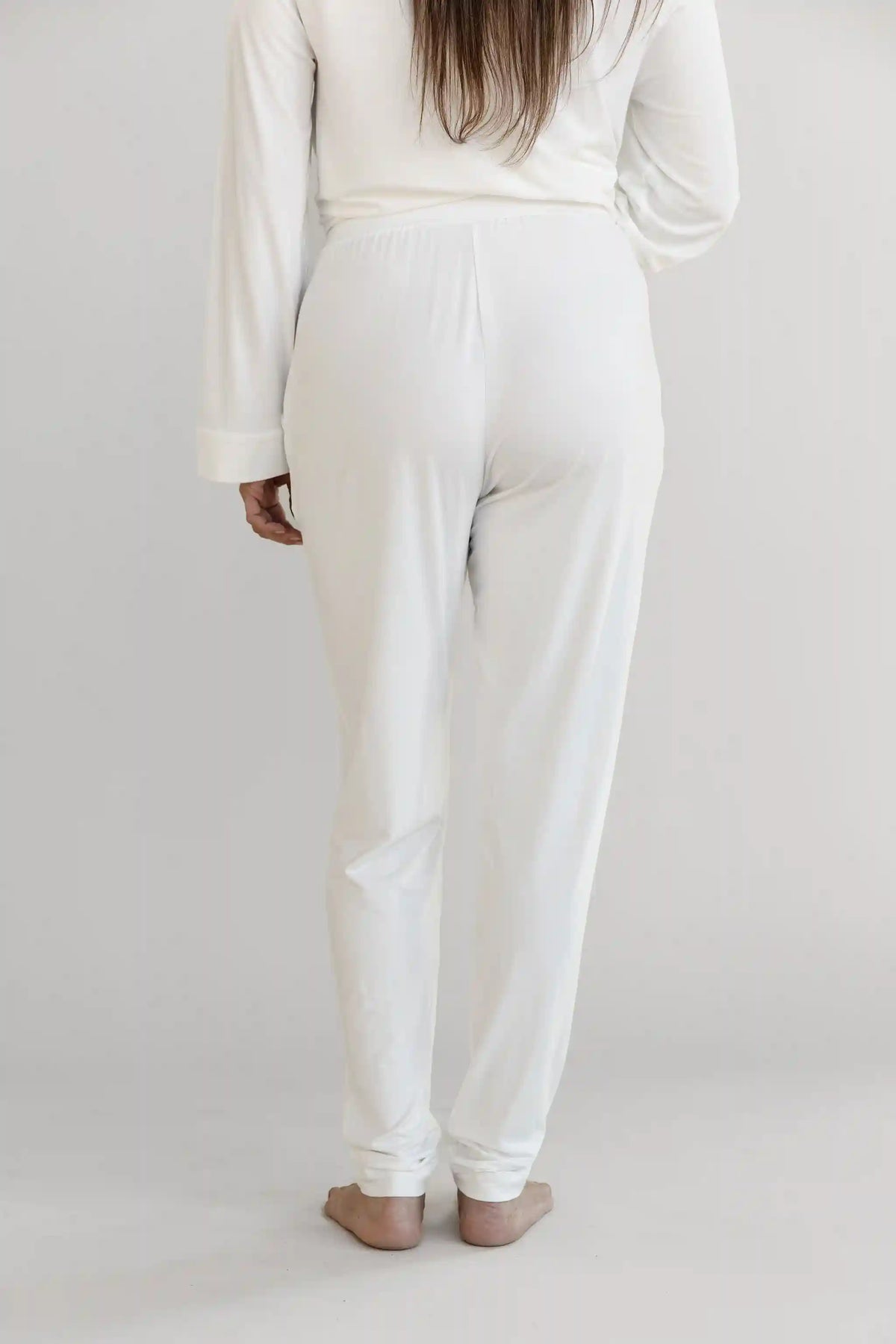 Women's Bamboo Stretch-Knit Tapered Pant