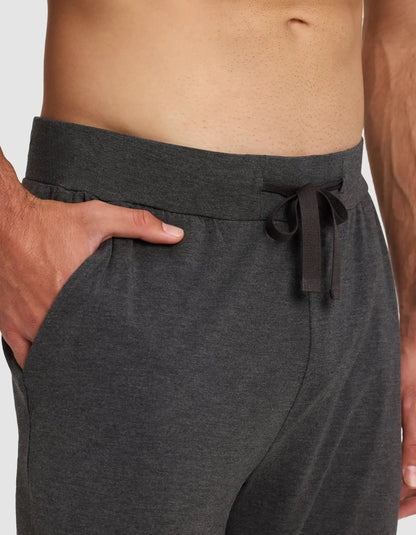 Men's Bamboo Stretch-Knit Short Sleeve Pajama Set