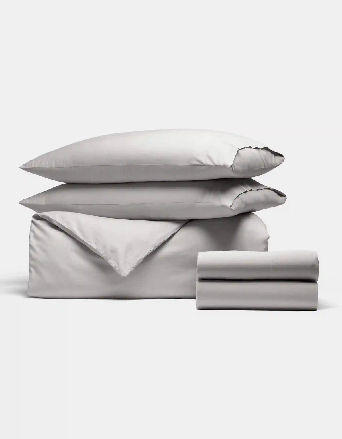 Soft-Wash Cotton Bedding Deluxe Bundle - Silk