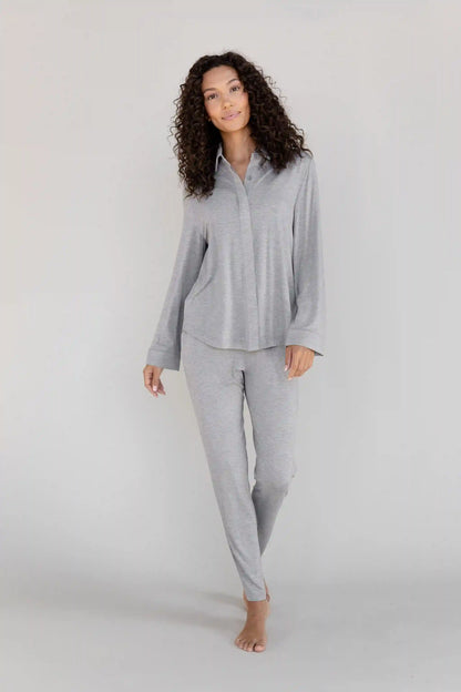 Women's Bamboo Stretch-Knit Tapered Pant