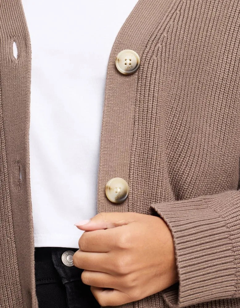 Oversized Classic Cardigan