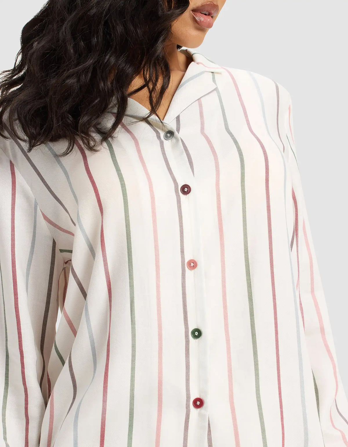 Women's Soft Woven Long Sleeve Pajama Set - Last Chance