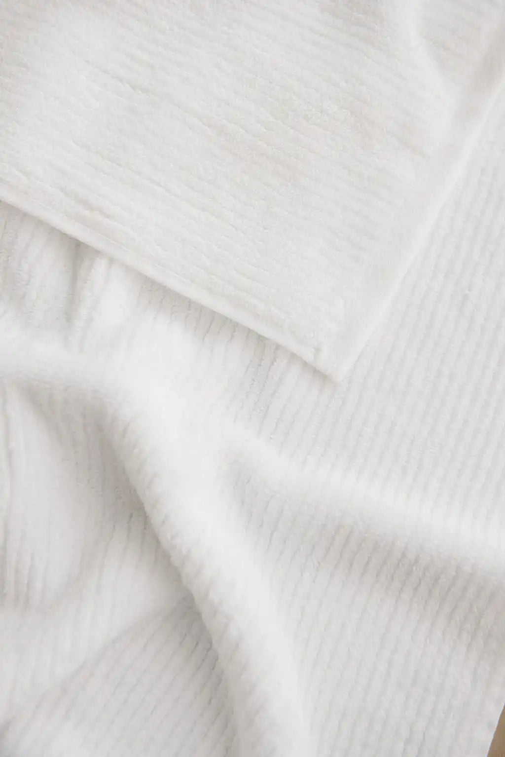 Ribbed Terry Bath Towels
