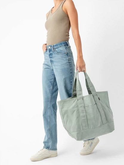 Waxed Canvas Tote
