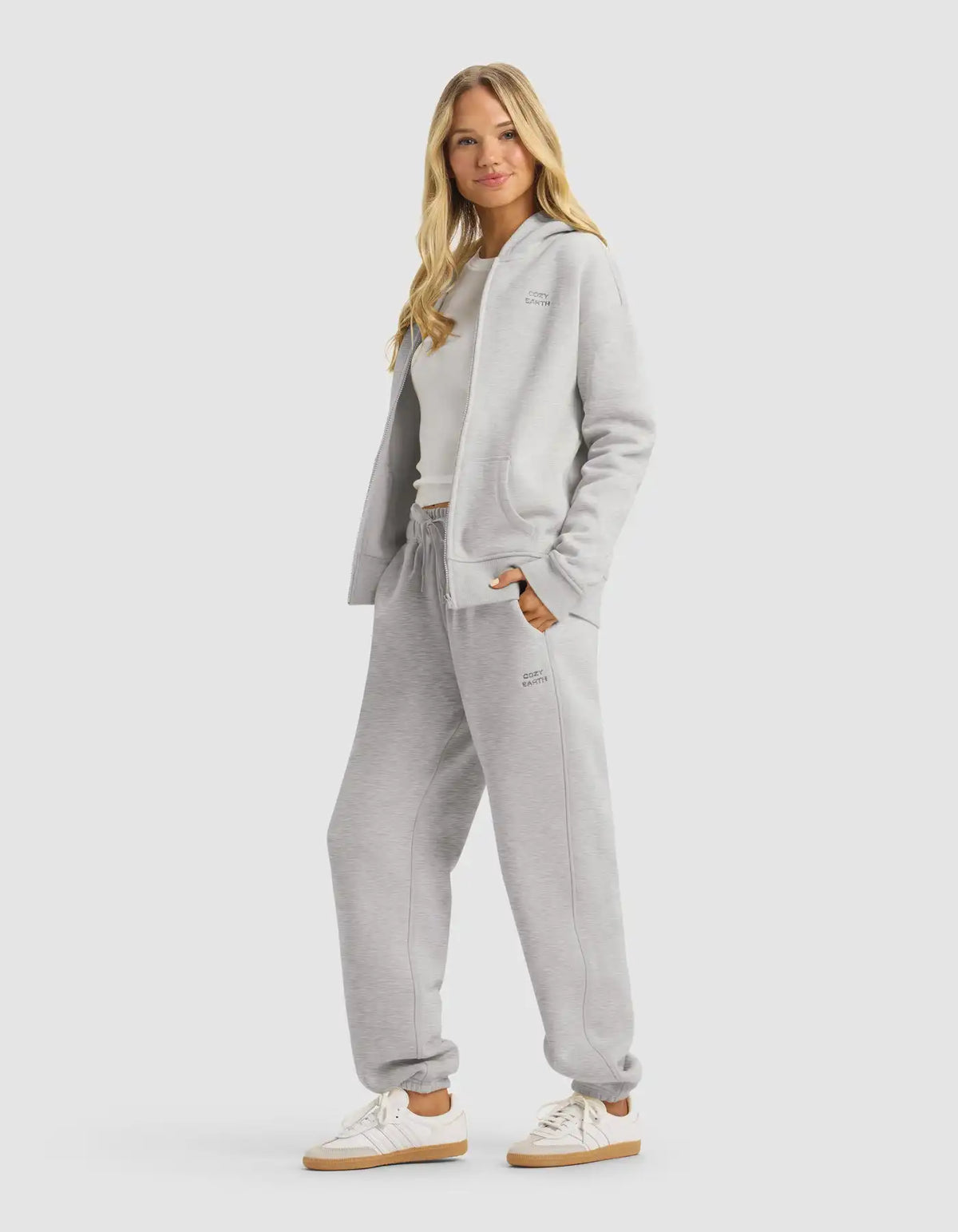 Women's CityScape Full-Zip Hoodie & Sweatpant Set