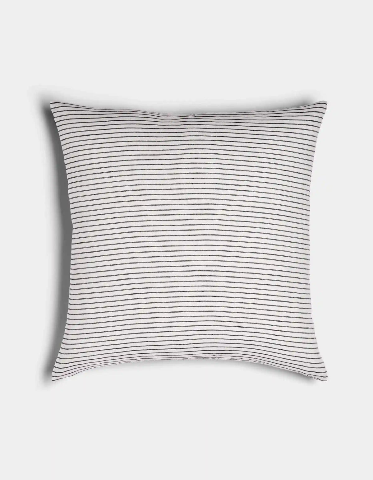 Striped Linen Throw Pillow