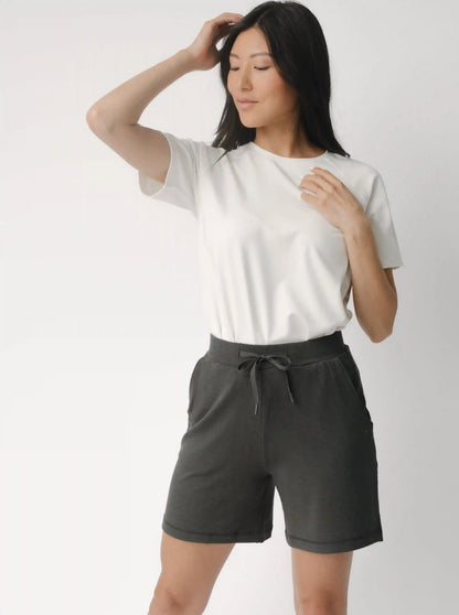 Women's Brushed Bamboo Mid-Length Shorts