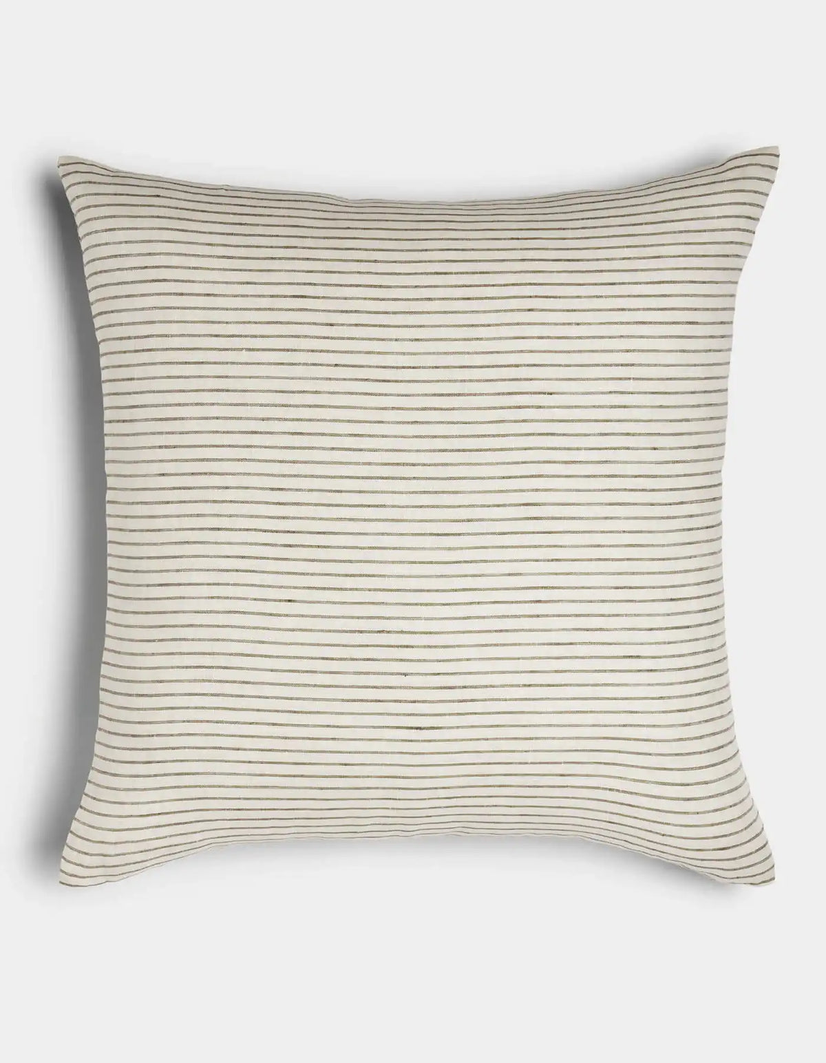 Striped Linen Throw Pillow