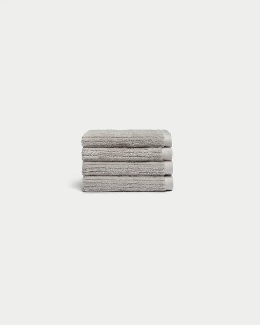Ribbed Terry Washcloths