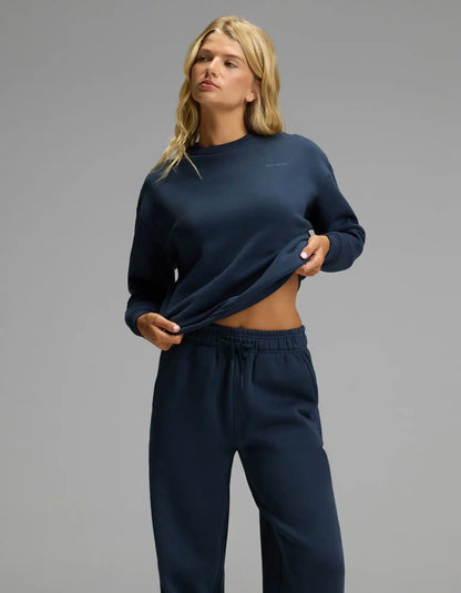 Women's CityScape Crewneck & Wide Leg Pant Set