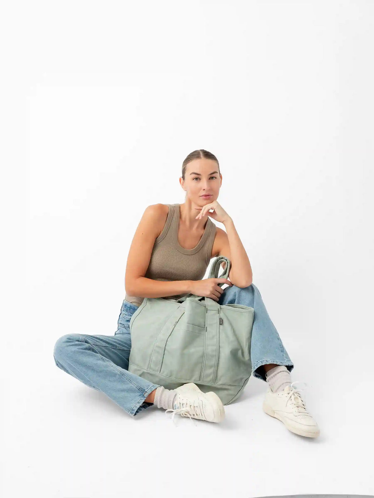 Waxed Canvas Tote