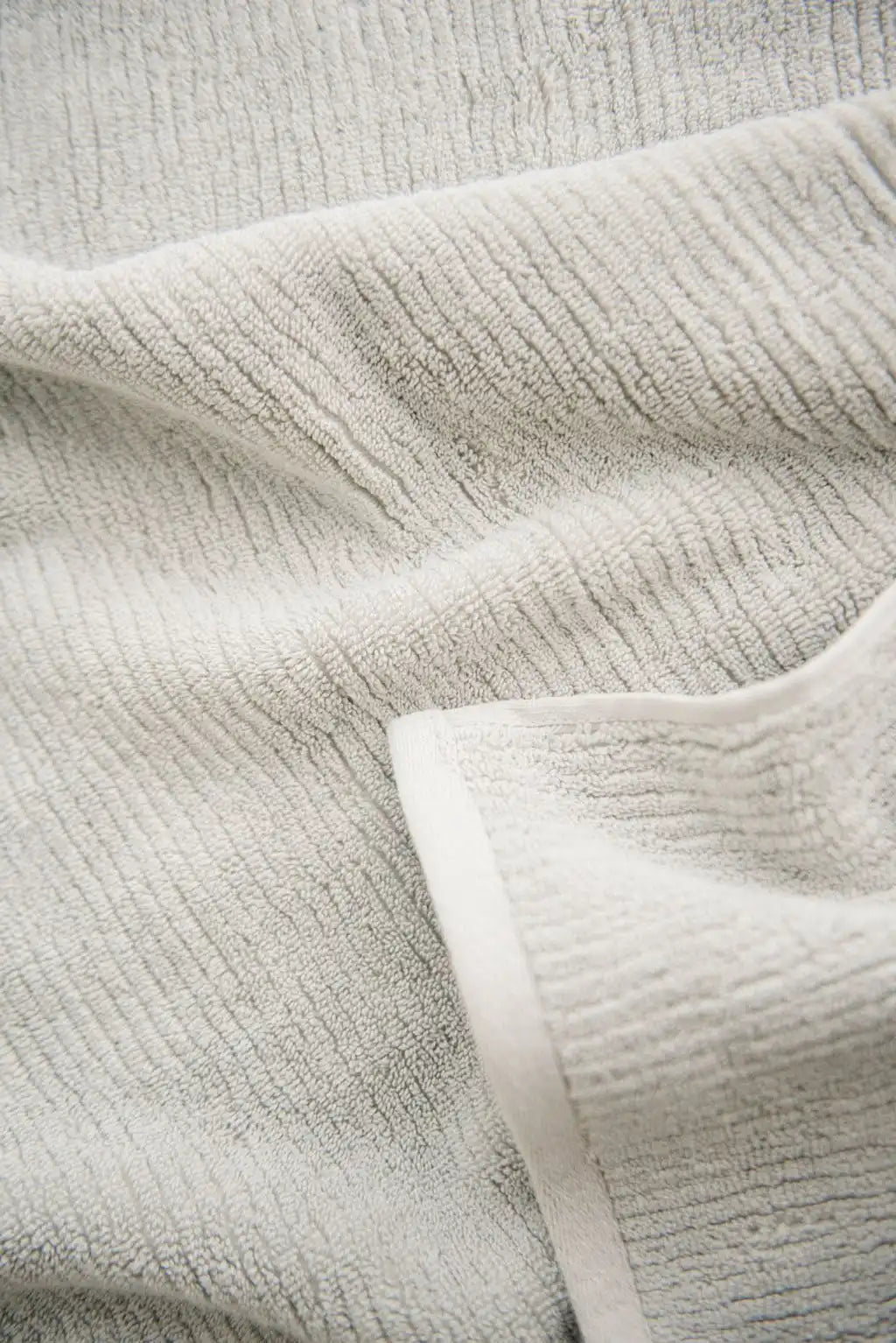 Ribbed Terry Bath Towels