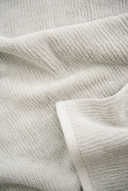Ribbed Terry Bath Towels