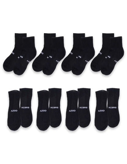 Women's Essential Quarter Sock 8-Pack