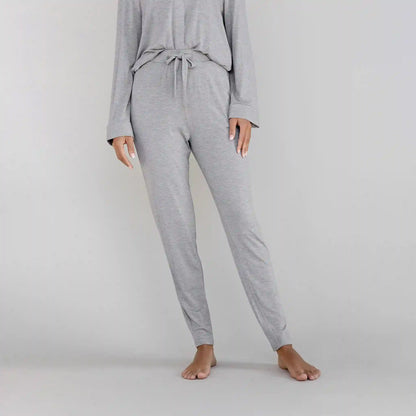 Women's Bamboo Stretch-Knit Tapered Pant