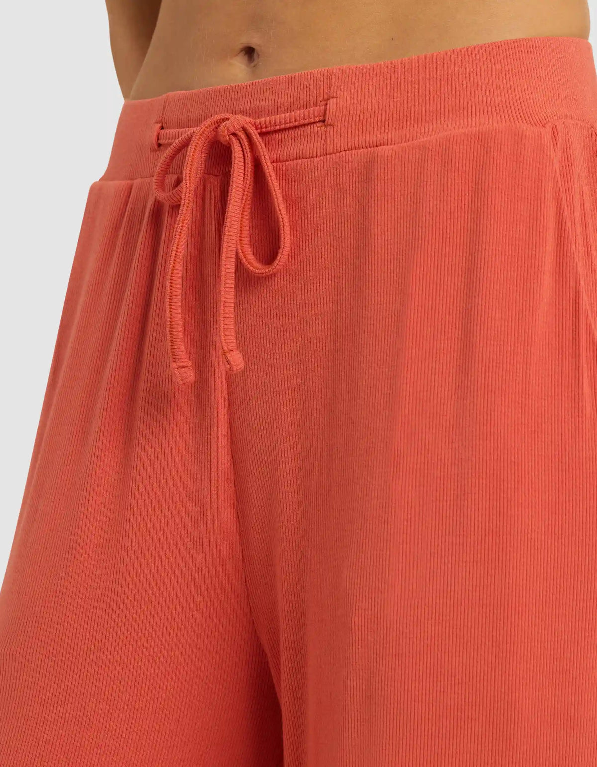 Women's Bamboo Rib Knit Classic Pajama Pant - Last Chance
