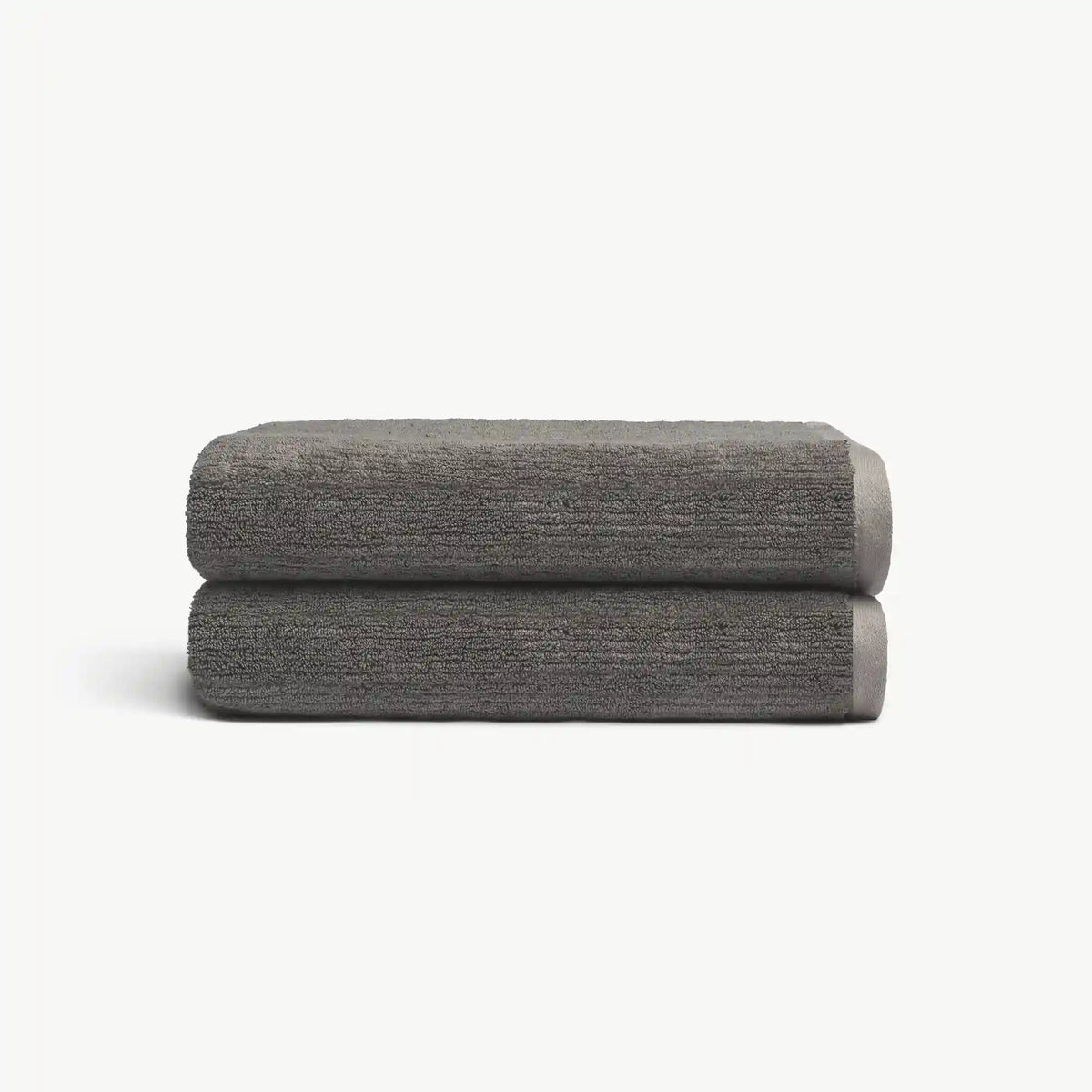 Ribbed Terry Bath Towels