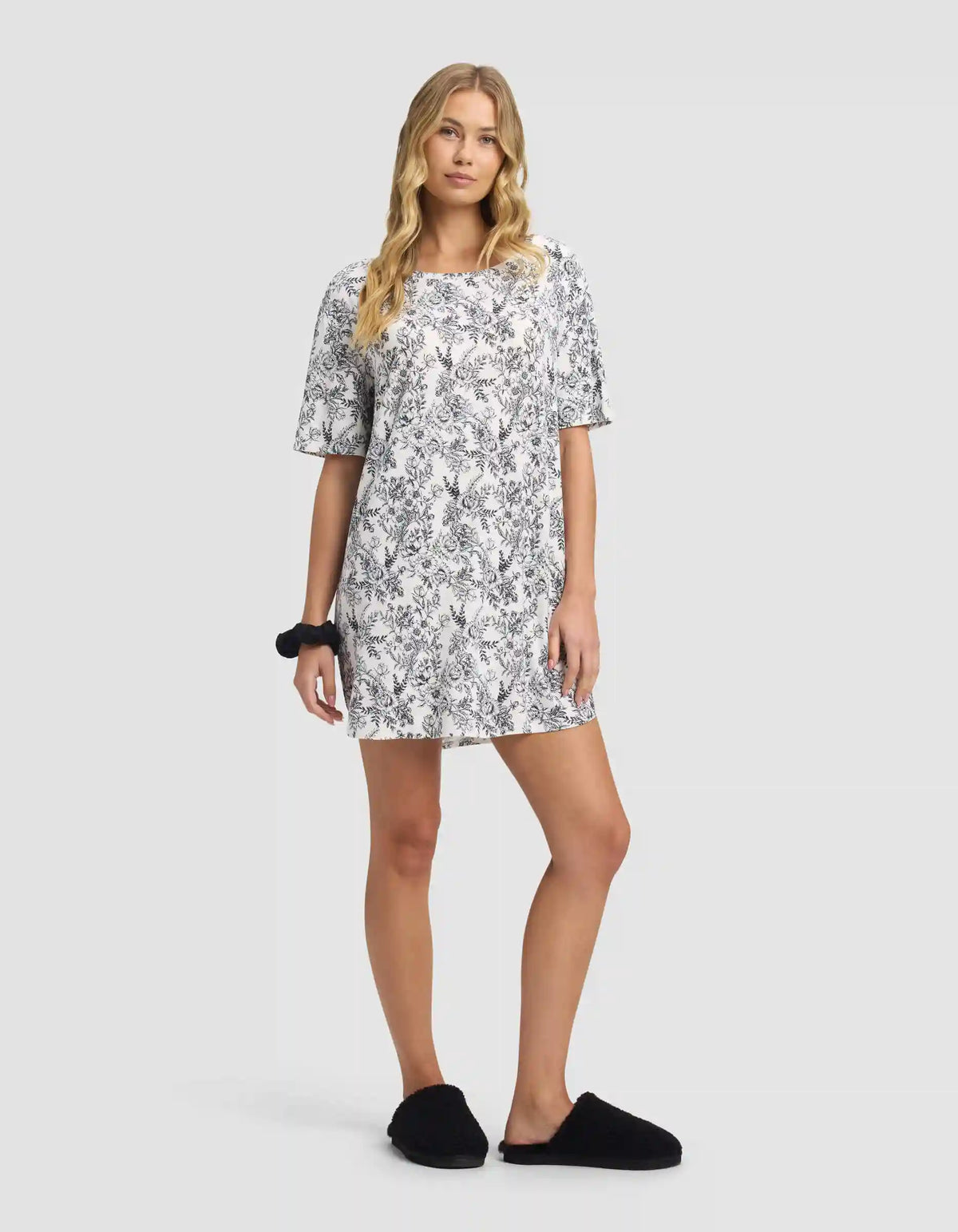 Women's Bamboo Stretch-Knit Sleep Dress