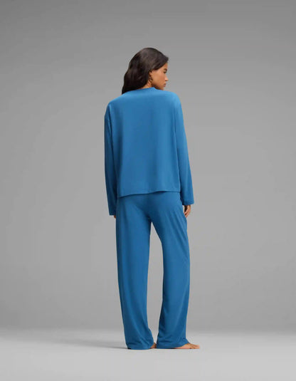 Women's First Layer Long Sleeve Sleep Tee & Pajama Pant Set