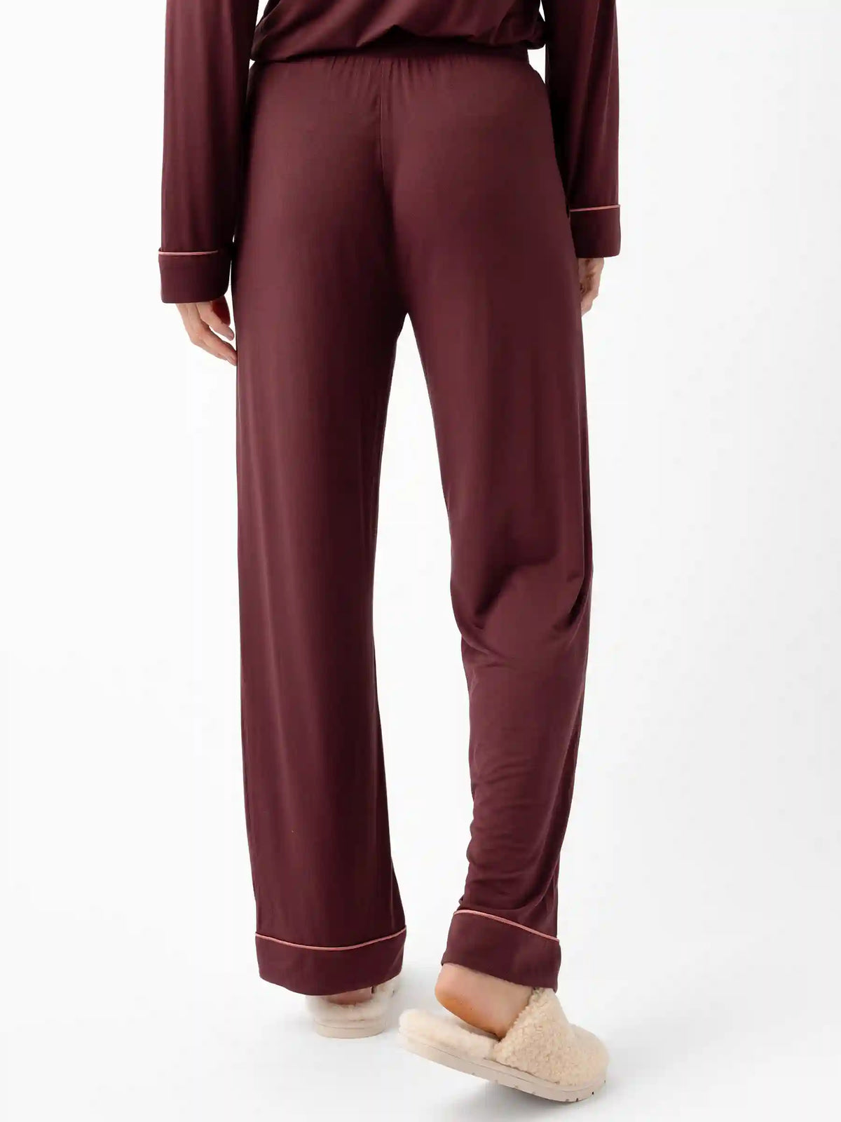 Women's Bamboo Stretch-Knit Short Sleeve & Pant Pajama Set